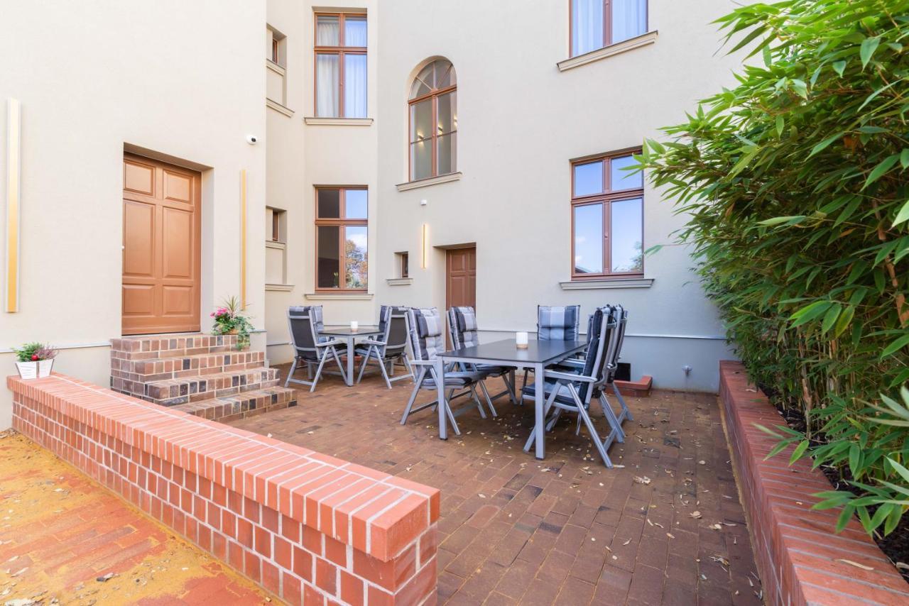 Hotel Liebknecht 13 Bernburg Esterno foto